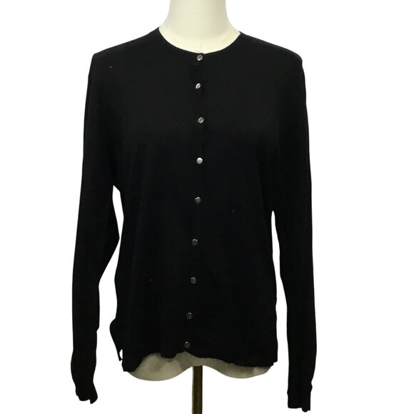 🖤✨ Classic Black Cardigan by OVS - Size L ✨🖤 - Picture 1 of 4